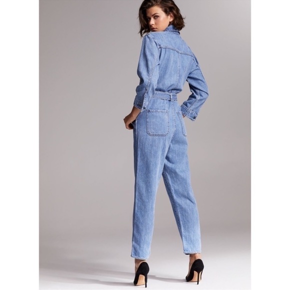 Aritzia Denim Forum The Margot Jumpsuit - Picture 4 of 12